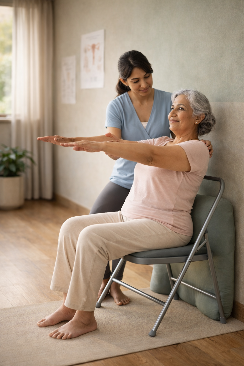 Chair Yoga Routines for Severe Knee Arthritis